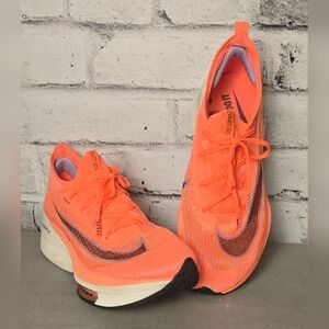 Nike Air Zoom Alphafly NEXT% Total Orange Marathon Shoes Size 10.5